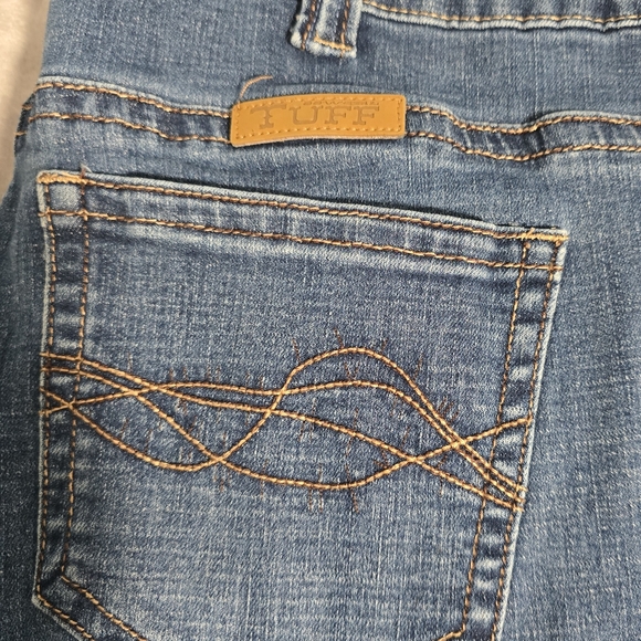 Womens Western Bootcut Jeans Cowgirl Tuff JDELUX 32x37 Stretch Denim. 522 - Picture 4 of 10